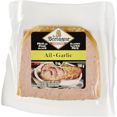 La Belle Bretagne Pâté de foie à l’ail 150 g, 3,33 $/100g