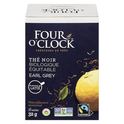 Four O’Clock Thé Earl Grey 32 g, 18,72 $/100g