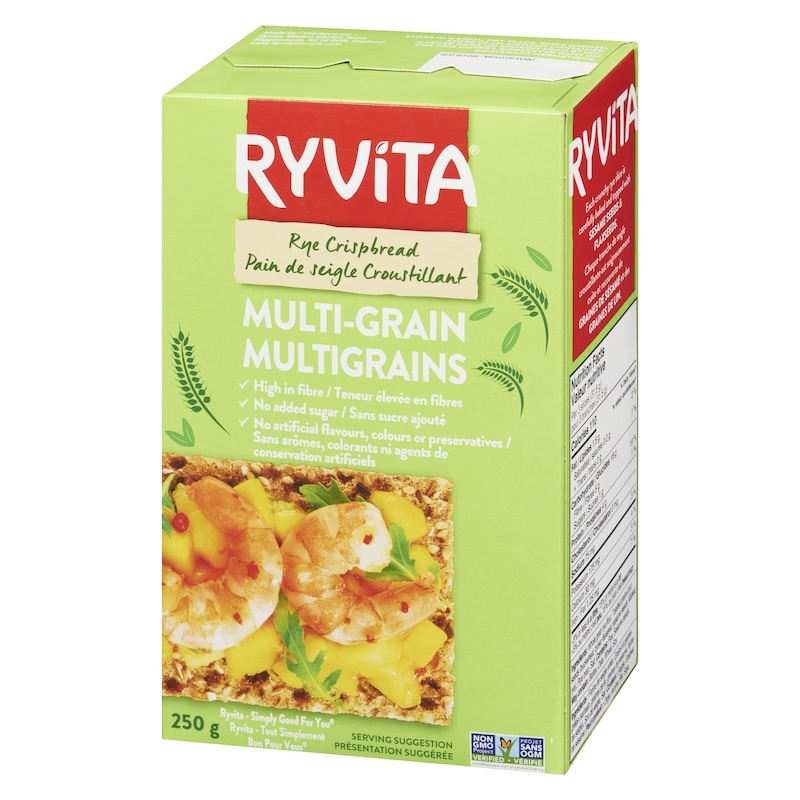 Wholegrain Rye Crispbread, Multi-Grain