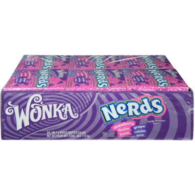 Wonka Nerds, Grape Strawberry 24x1.0 ea, $1.19/1ea