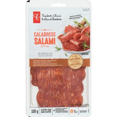 President's Choice Calabrese Salami 150 g, $56.60/1kg $5.66/100g