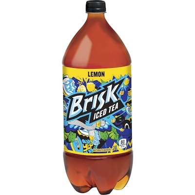 Lipton Brisk Lemon Iced Tea 2 l, $0.14/100ml