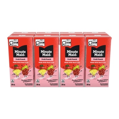 Minute Maid Fruit Punch Cartons 10x200.0 ml, $0.24/100ml