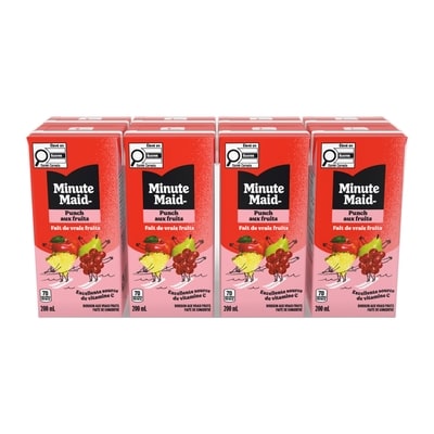 Minute Maid Punch aux fruits 10x200.0 ml, 0,20 $/100ml