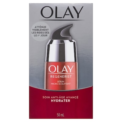 Olay Sérum micro-sculptant Regenerist soin anti-âge avancé 50 ml, 85,98 $/100ml