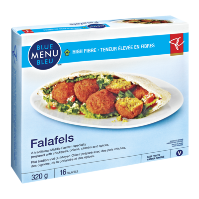 PC Blue Menu Falafels 320 g, $2.50/100g