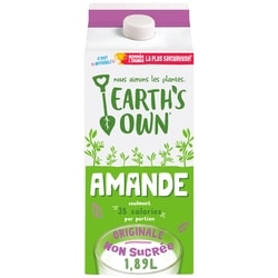 Earth’s Own Boisson à l’amande Originale non sucrée 1.89 l, 0,24 $/100ml