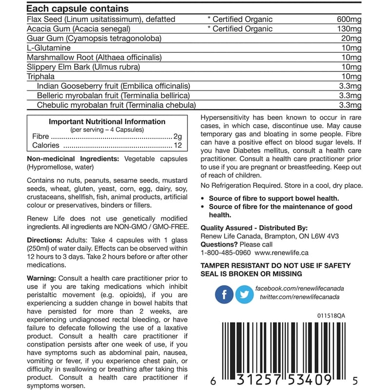 FibreSmart, Fibre Supplement