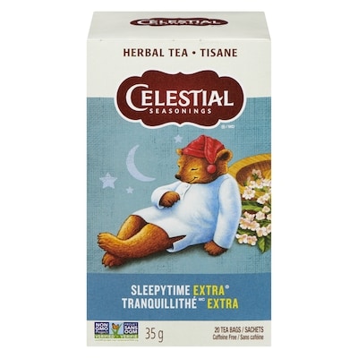 Celestial Seasoning Tisane santé Tranquillité Extra 20 ea, 0,35 $/1ch