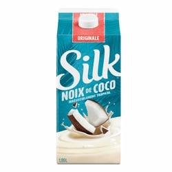 Silk Boisson à la noix de coco , originale, sans produits laitiers 1.89 l, 0,25 $/100ml