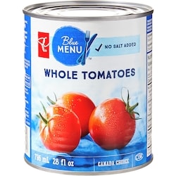 PC Menu Bleu Tomates entières 796 ml, 0,25 $/100ml