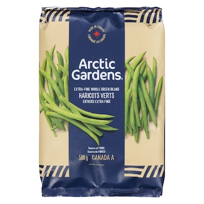 Garden Gourmet Haricots verts extra-fins 500 g, 1,30 $/100g