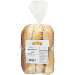 Bakery World Kaisers 6x1.0 ea, $3.09/1ea