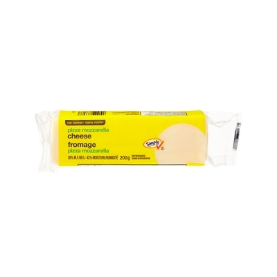 Sans Nom Fromage pizza mozzarella 200 g, 1,50 $/100g