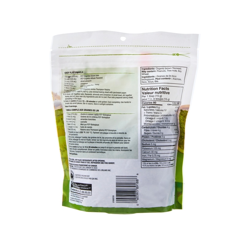 Whole Flaxseed, Organic