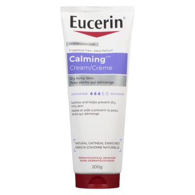 Eucerin Créme apaisante quotidienne 200 ml, 8,00 $/100ml