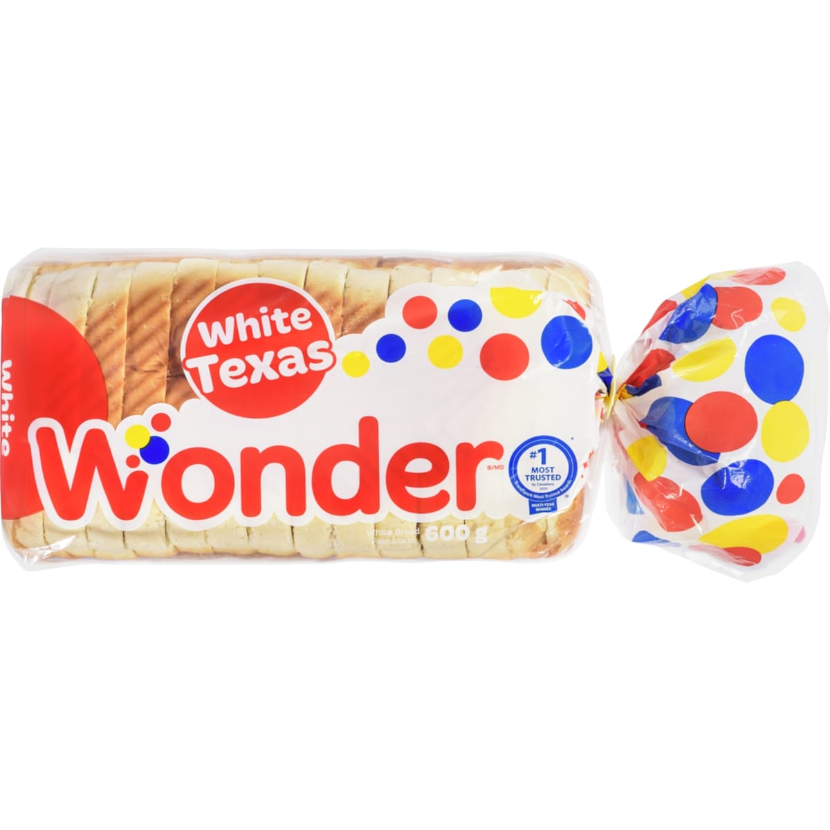 Wonder Texas Style White Bread 600 g, $0.50/100g