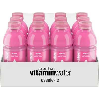 Glaceau Vitaminwater Focus Bouteilles 12x591.0 ml, 0,34Â $/100ml