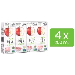 Kiju Apple Juice Boxes 4x200.0 ml, $0.38/100ml