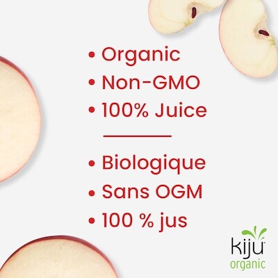 Boîtes de jus de pomme