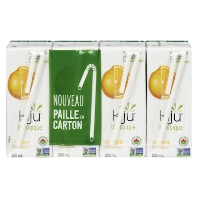 Kiju Boîtes de jus de fruits limonade biologique 4x200.0 ml, 0,62 $/100ml