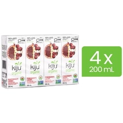 Kiju Pomegranate Cherry Fruit Juice Boxes 4x200.0 ml, $0.38/100ml