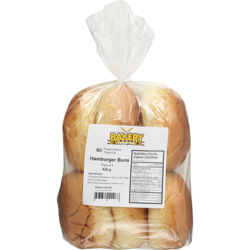 Bakery World Hamburger Buns 540 g, $0.74/100g