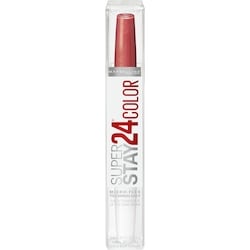 Super Stay 24 Color Lip Color & Balm Topcoat 020 Continuous Coral