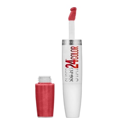 Maybelline Super Stay 24 Color Lip Color & Balm Topcoat 020 Continuous Coral 4.1 g, $316.83/100g