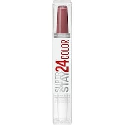Super Stay 24 Color Lip Color & Balm Topcoat 145 Constant Cocoa