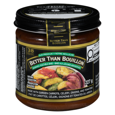 Better Than Bouillon Vegetarian Vegetable 227 g, $4.19/100g