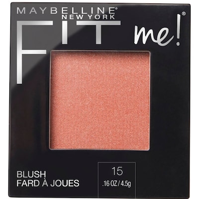 Maybelline New York Fit Me! fard à joues, 15 Nude 4.5 g, 288,67 $/100g