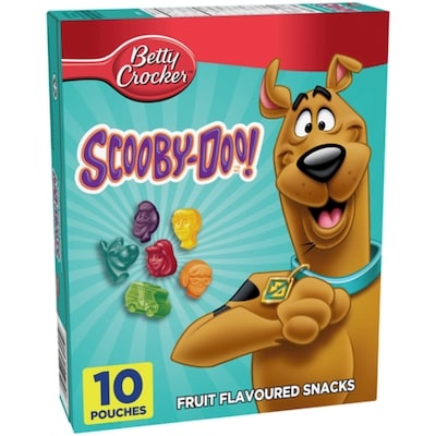 Betty Crocker Scooby-Doo - Fruit Flavoured Snacks 226 g, $1.66/100g