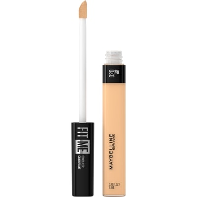 Maybelline Correcteur liquide sans huile Fit Me , Couvrance naturelle impeccable, Léger, Atténue l’apparence des rougeurs, des imperfections et des défauts, Sable, 20, 6.8 ml Sable 6.8 ml, 183,97 $/100ml
