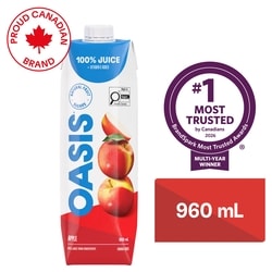 Oasis Apple Juice 960 ml, $0.34/100ml