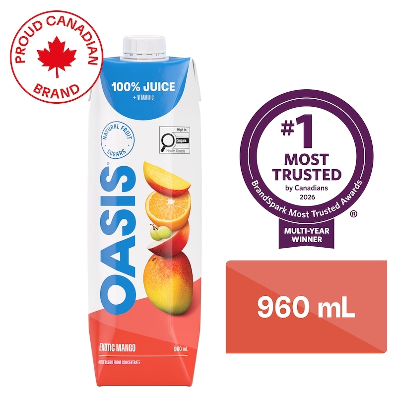 Oasis Exotic Mango Fruit Juice - 960 ml | No Frills Online