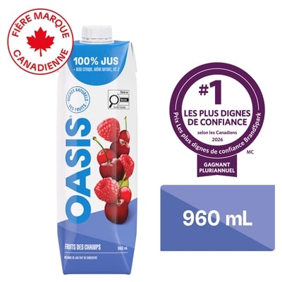 Oasis Jus de fruits des champs 960 ml, 0,23 $/100ml