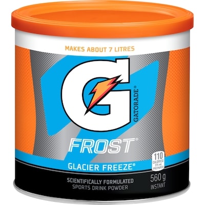 Gatorade Frost Glacier Freeze Powder 560 g, $1.61/100g