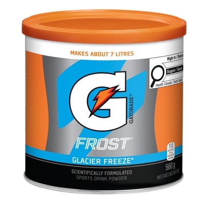 Gatorade Frost Glacier Freeze Powder 560 g, $1.61/100g