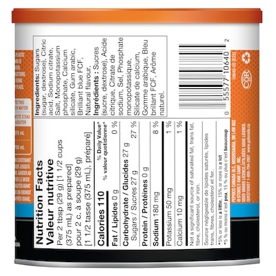 Poudre de boisson sportive Frost Glacier Freeze