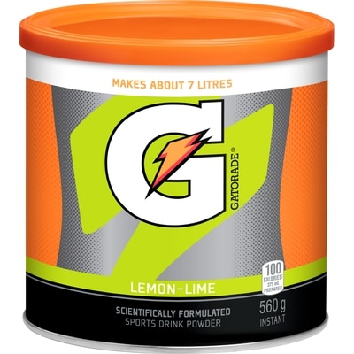 Gatorade Frost Lemon-Lime (Instant) Powder 560 g, $1.34/100g