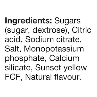 Orange Sports Drink Powder