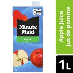 Minute Maid Jus de pomme Carton 1 l, 0,20 $/100ml