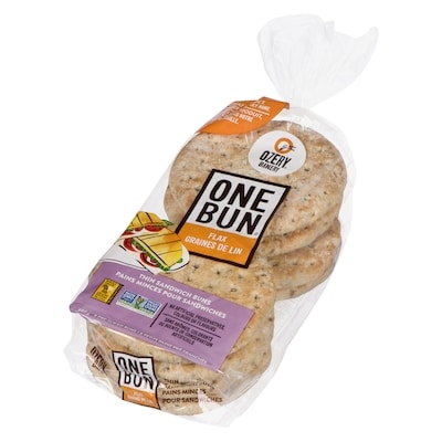 Thin Sandwich Buns Flax