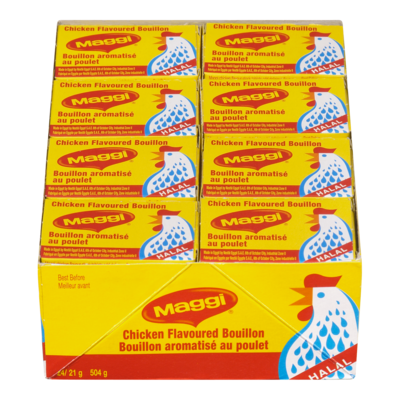 Maggi Chicken Bouillon Cubes 24x21.0 g, $1.14/100g