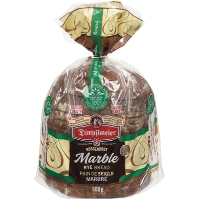 Dimpflmeier Marble Rye Bread 500 g, $0.80/100g