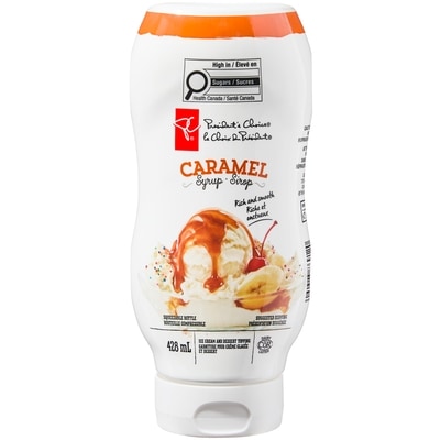 President's Choice Caramel Syrup 428 ml, $1.17/100ml