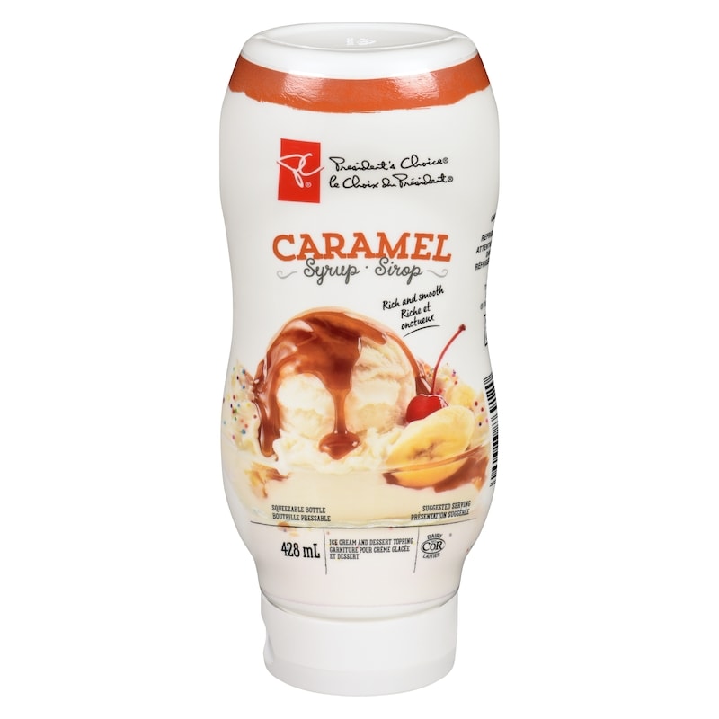 President's Choice Caramel Syrup - 428 ml | Atlantic Superstore