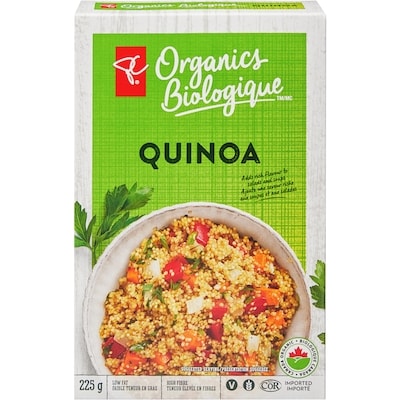 PC Biologique Quinoa Biologique 225 g, 2,00 $/100g