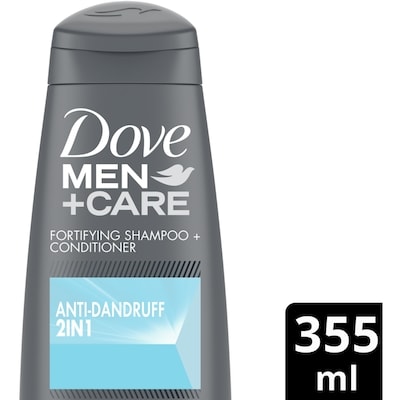 Dove Fortifying Anti-Dandruff 2in1 Shampoo & Conditioner Clinically Proven to Fight Drandruff with Pyrithione Zinc  355 ml, $2.15/100ml